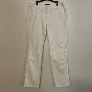 White House Black Market Blanc Jeans size 10R